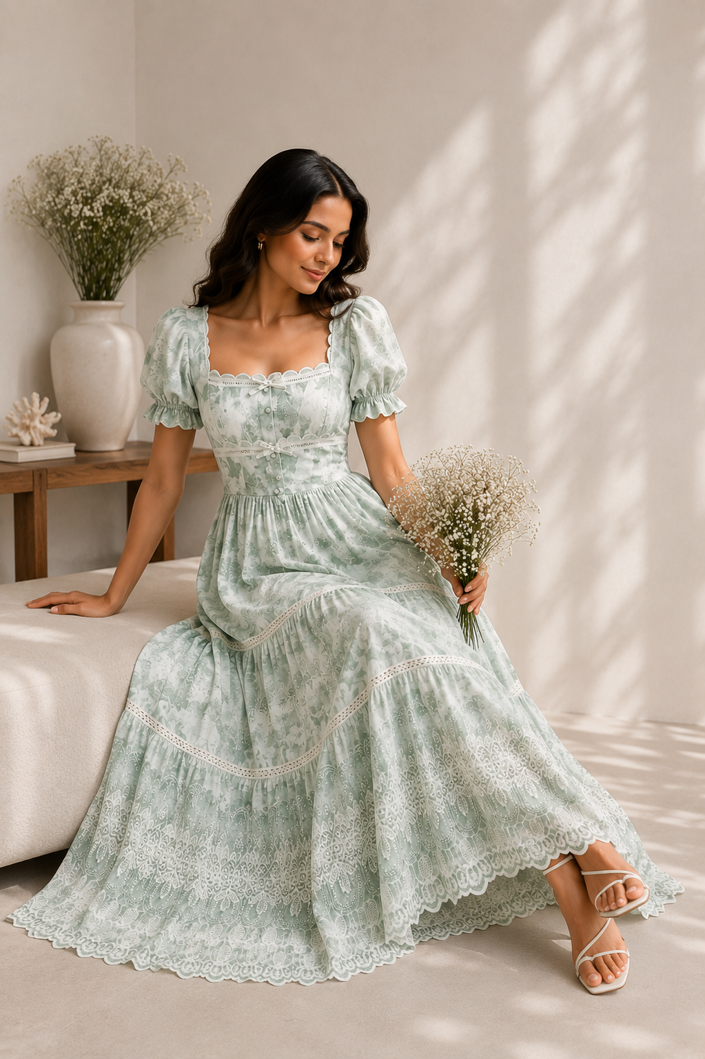 Sage Dress
